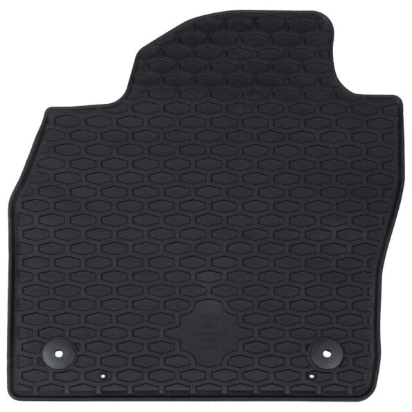vidaXL Autokoberec 4 pcs Čierny Guma – Obrázok 3