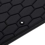 vidaXL Autokoberec 4 pcs Čierny Guma – Obrázok 7