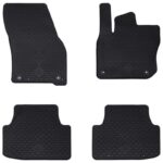 vidaXL Autokoberec Čierna TPE