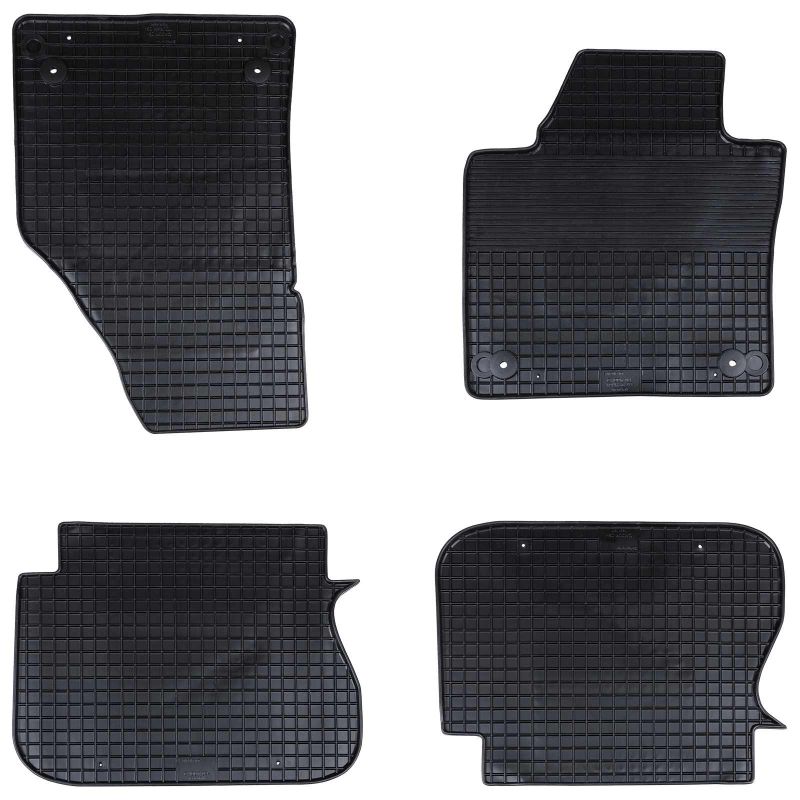 42029138_1.jpg vidaXL Autokoberec 4 pcs Čierny Guma – Obrázok 1