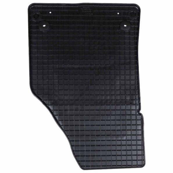 vidaXL Autokoberec 4 pcs Čierny Guma – Obrázok 2
