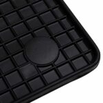 vidaXL Autokoberec 4 pcs Čierny Guma – Obrázok 6