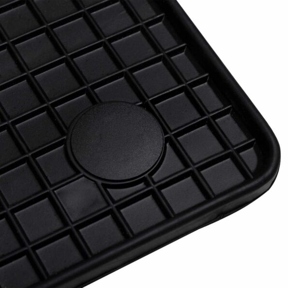vidaXL Autokoberec 4 pcs Čierny Guma – Obrázok 6