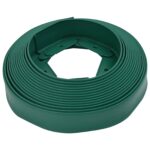 vidaXL Obrubníky trávnika Zelená 2000 x 4 x 5 cm Plast – Obrázok 2