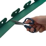 vidaXL Obrubníky trávnika Zelená 2000 x 4 x 5 cm Plast – Obrázok 8