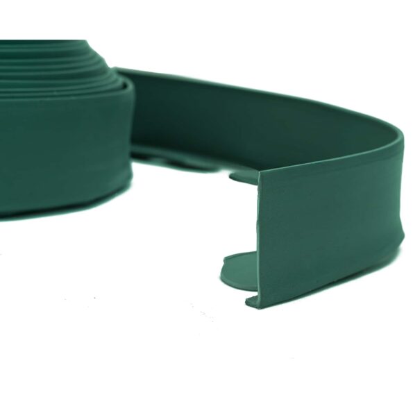 vidaXL Obrubníky trávnika Zelená 3000 x 4 x 5 cm Plast – Obrázok 5