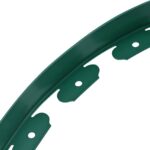 vidaXL Obrubníky trávnika Zelená 3000 x 4 x 5 cm Plast – Obrázok 6