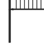 vidaXL Spike prstenec plot Čierna 200 x 130 cm – Obrázok 6