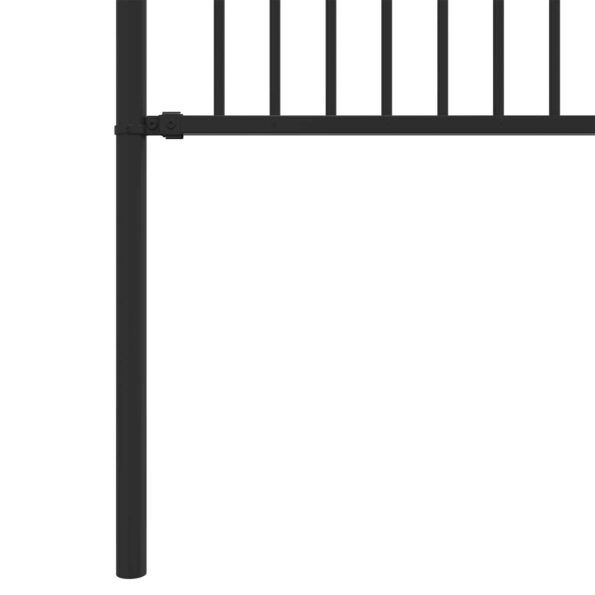 vidaXL Spike prstenec plot Čierna 200 x 130 cm – Obrázok 6