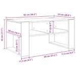 vidaXL Konferenčný stolík s úložiskom Betónová šedá 92 x 53 x 45 cm – Obrázok 10