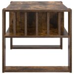 vidaXL Konferenčný stolík Dymová dub 92 x 49,5 x 45 cm – Obrázok 6