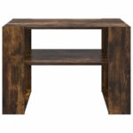 vidaXL Konferenčný stolík Dymová dub 66 x 49,5 x 45 cm – Obrázok 5