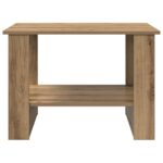 vidaXL Konferenčný stolík Remeselný dub 72 x 50 x 50 cm – Obrázok 5