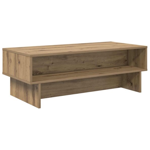 vidaXL Konferenčný stolík Remeselný dub 100 x 46 x 35 cm – Obrázok 2