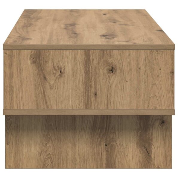 vidaXL Konferenčný stolík Remeselný dub 100 x 46 x 35 cm – Obrázok 6