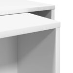 vidaXL Súprava na kávový stolík 2 pcs Biela Kompozitné drevo – Obrázok 11