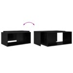 vidaXL Súprava na kávový stolík 2 pcs Čierny dub Kompozitné drevo – Obrázok 13