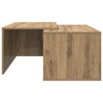 vidaXL Súprava na kávový stolík 2 pcs Remeselný dub Kompozitné drevo – Obrázok 9