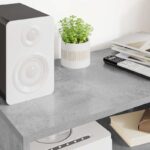 vidaXL TV skrinka Betónová šedá 60 x 35 x 40 cm Kompozitné drevo – Obrázok 4