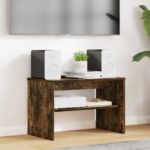 vidaXL TV skrinka Dymová dub 60 x 35 x 40 cm Kompozitné drevo