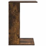 vidaXL Bočný stôl Dymová dub 40 x 35 x 60,5 cm Kompozitné drevo – Obrázok 6