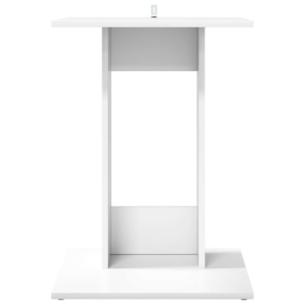vidaXL Bočný stôl Biela 45 x 40 x 62,5 cm Kompozitné drevo – Obrázok 5