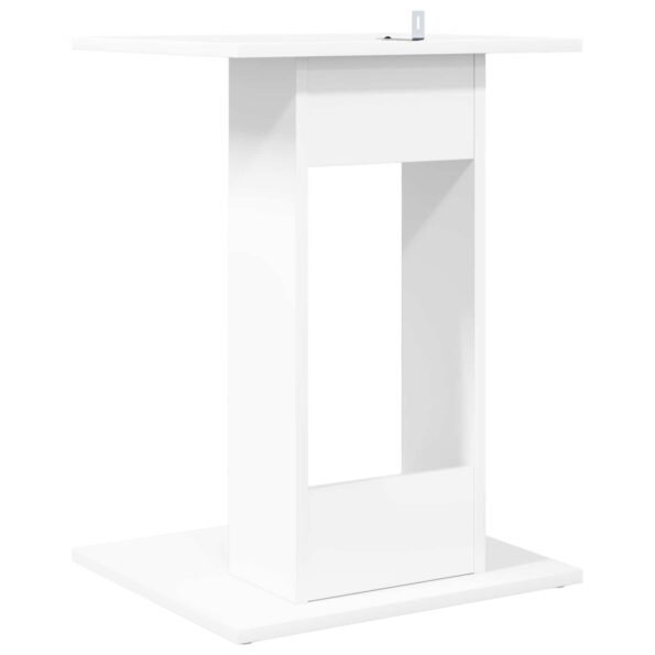 vidaXL Bočný stôl Biela 45 x 40 x 62,5 cm Kompozitné drevo – Obrázok 7