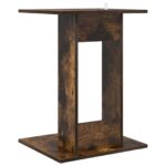 vidaXL Bočný stôl Dymová dub 45 x 40 x 62,5 cm Kompozitné drevo – Obrázok 7