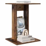 vidaXL Bočný stôl Staré drevo 45 x 40 x 62,5 cm Kompozitné drevo – Obrázok 3