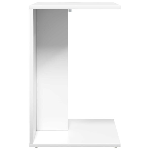 vidaXL Bočný stôl Biela 45 x 40 x 62,5 cm Kompozitné drevo – Obrázok 6