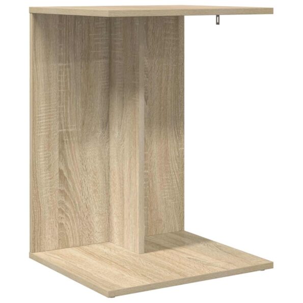 vidaXL Bočný stôl Sonoma dub 45 x 40 x 62,5 cm Kompozitné drevo – Obrázok 2