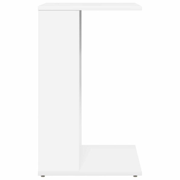 vidaXL Bočný stôl Biela 40 x 38 x 62,5 cm Kompozitné drevo – Obrázok 6