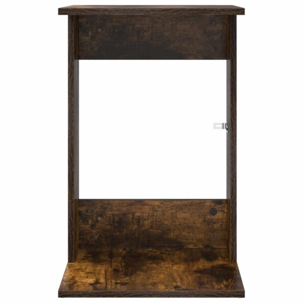 vidaXL Bočný stôl Dymová dub 40 x 38 x 62,5 cm Kompozitné drevo – Obrázok 5
