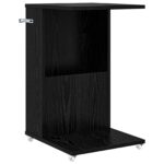 vidaXL Bočný stôl Čierny dub 40 x 35 x 60 cm Kompozitné drevo – Obrázok 2