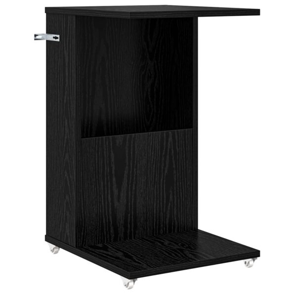 vidaXL Bočný stôl Čierny dub 40 x 35 x 60 cm Kompozitné drevo – Obrázok 2