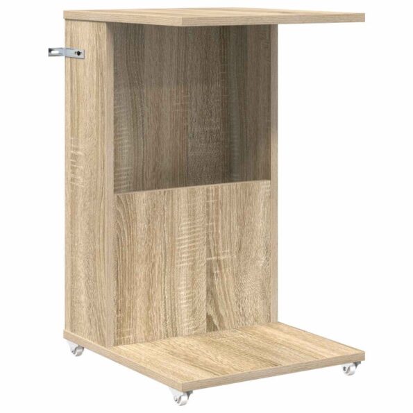 vidaXL Bočný stôl Sonoma dub 40 x 35 x 60 cm Kompozitné drevo – Obrázok 2