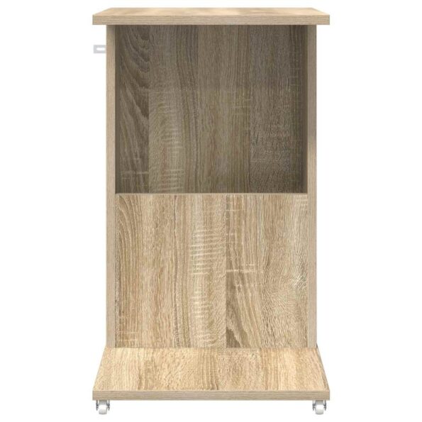 vidaXL Bočný stôl Sonoma dub 40 x 35 x 60 cm Kompozitné drevo – Obrázok 5