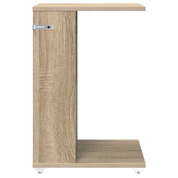 vidaXL Bočný stôl Sonoma dub 40 x 35 x 60 cm Kompozitné drevo – Obrázok 6