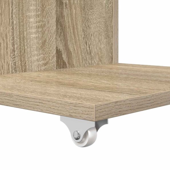 vidaXL Bočný stôl Sonoma dub 40 x 35 x 60 cm Kompozitné drevo – Obrázok 8