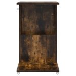 vidaXL Bočný stôl Dymová dub 40 x 35 x 60 cm Kompozitné drevo – Obrázok 5