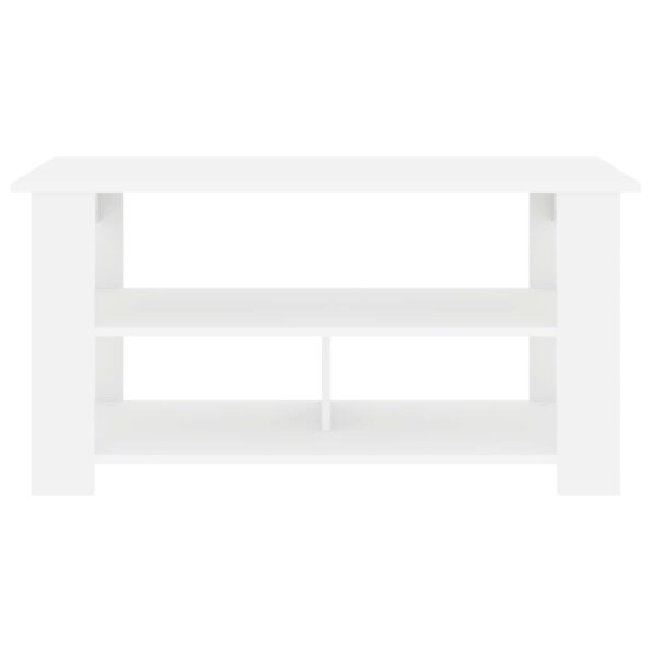 vidaXL Stojan na televízor Biela 100 x 40 x 50 cm – Obrázok 5