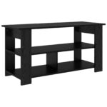 vidaXL Stojan na televízor Čierny dub 100 x 40 x 50 cm – Obrázok 2