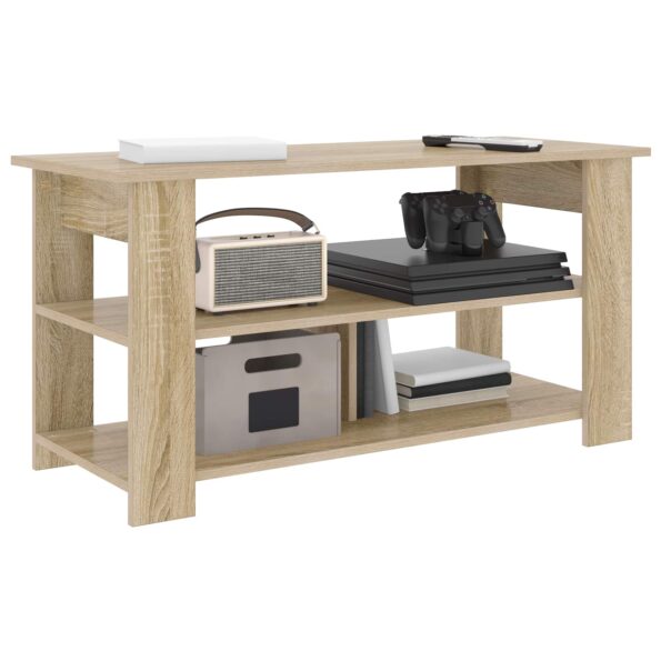 vidaXL Stojan na televízor Sonoma dub 100 x 40 x 50 cm – Obrázok 3