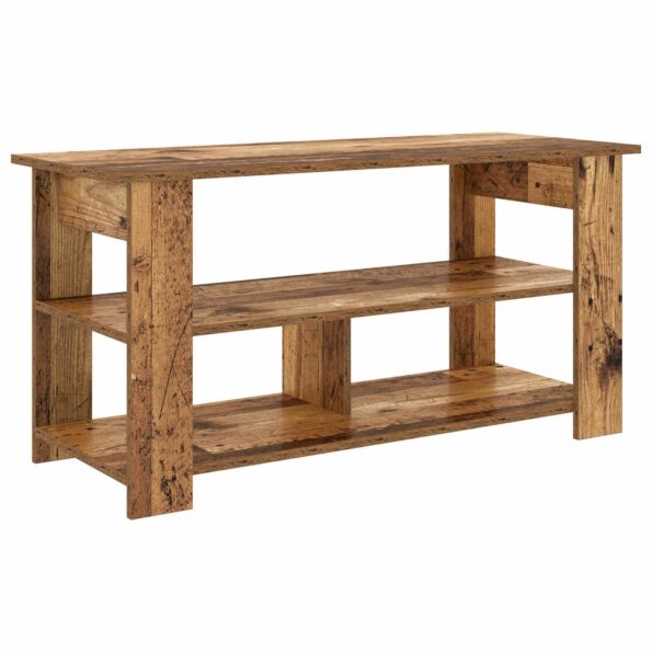 vidaXL Stojan na televízor Staré drevo 100 x 40 x 50 cm – Obrázok 2