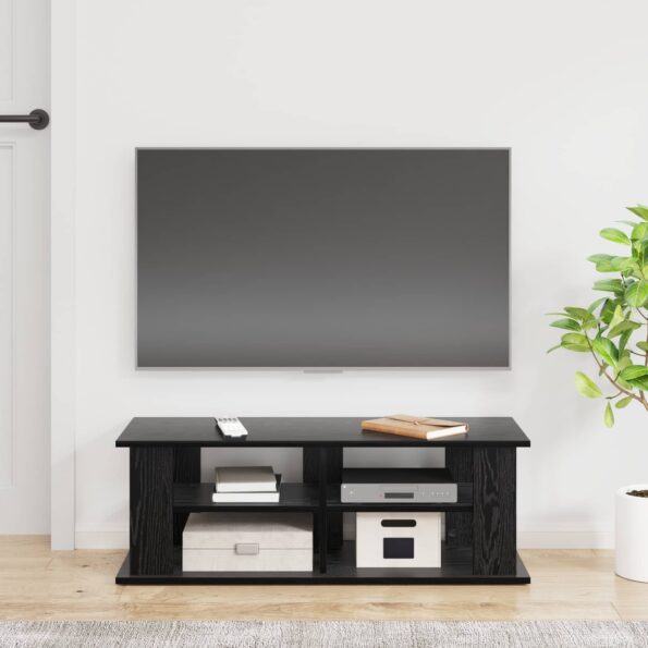 vidaXL Stojan na televízor Čierny dub 96 x 35 x 33,5 cm – Obrázok 4