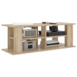 vidaXL Stojan na televízor Sonoma dub 96 x 35 x 33,5 cm – Obrázok 2