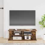 vidaXL Stojan na televízor Dymová dub 96 x 35 x 33,5 cm – Obrázok 4