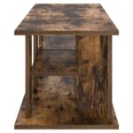 vidaXL Stojan na televízor Dymová dub 96 x 35 x 33,5 cm – Obrázok 6