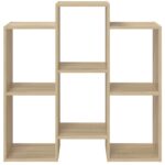 vidaXL Servírovacia skriňa Sonoma dub 90 x 30 x 90 cm – Obrázok 4