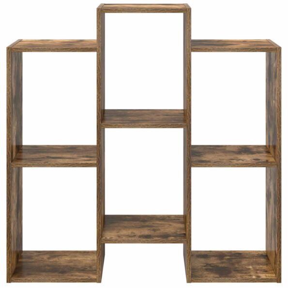 vidaXL Servírovacia skriňa Dymová dub 90 x 30 x 90 cm – Obrázok 2